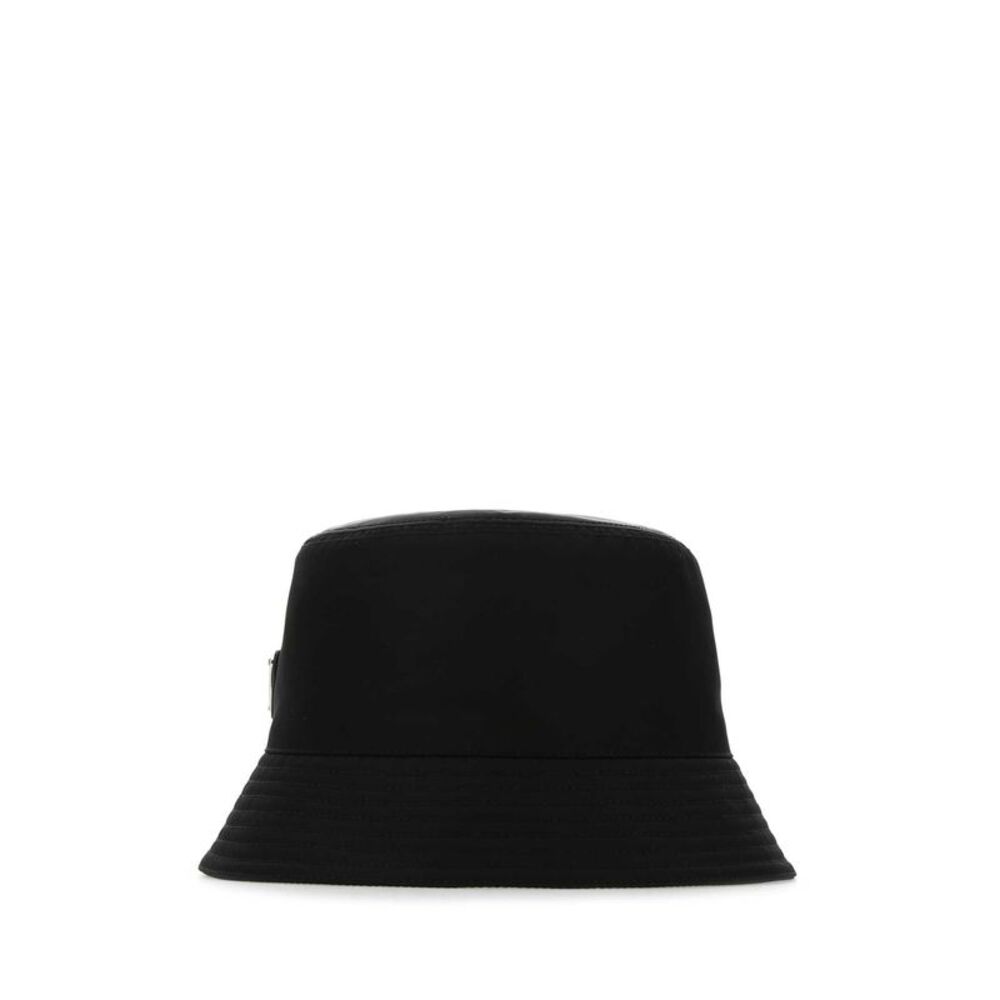 Prada Men Black Re-Nylon Hat
